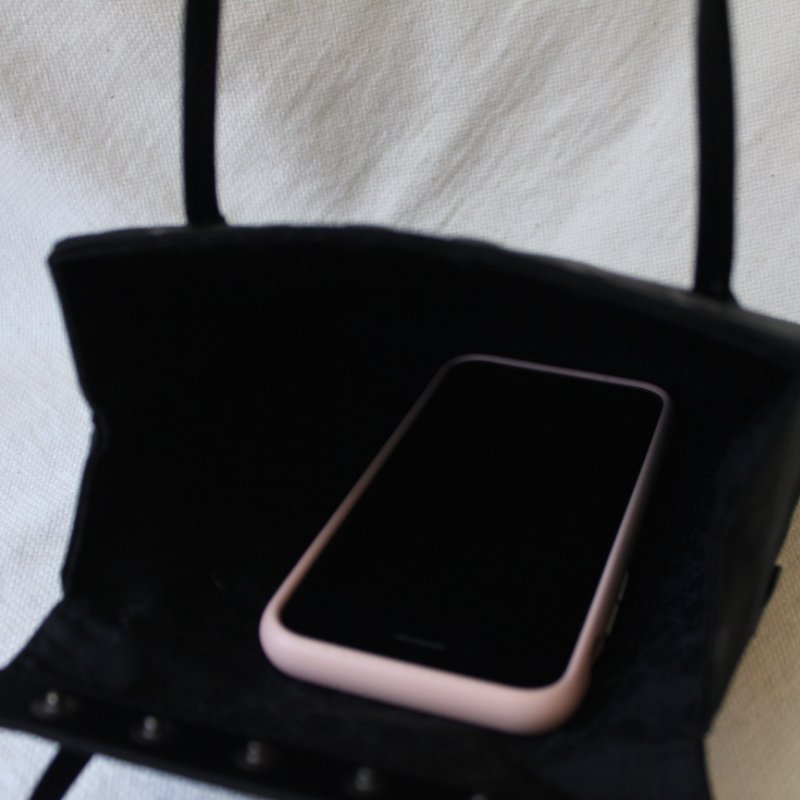 /庫存新品/ Gucci vintage黑色緞面古董晚宴包-10