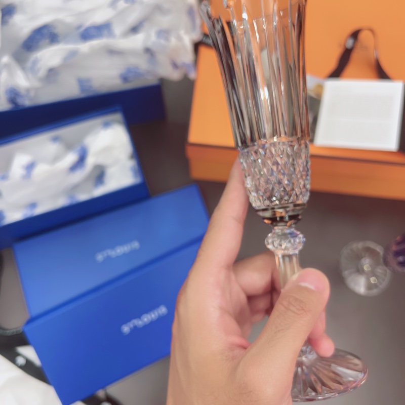 愛馬仕hermes 收購的牌子stlouis 兩個杯子一起賣-5