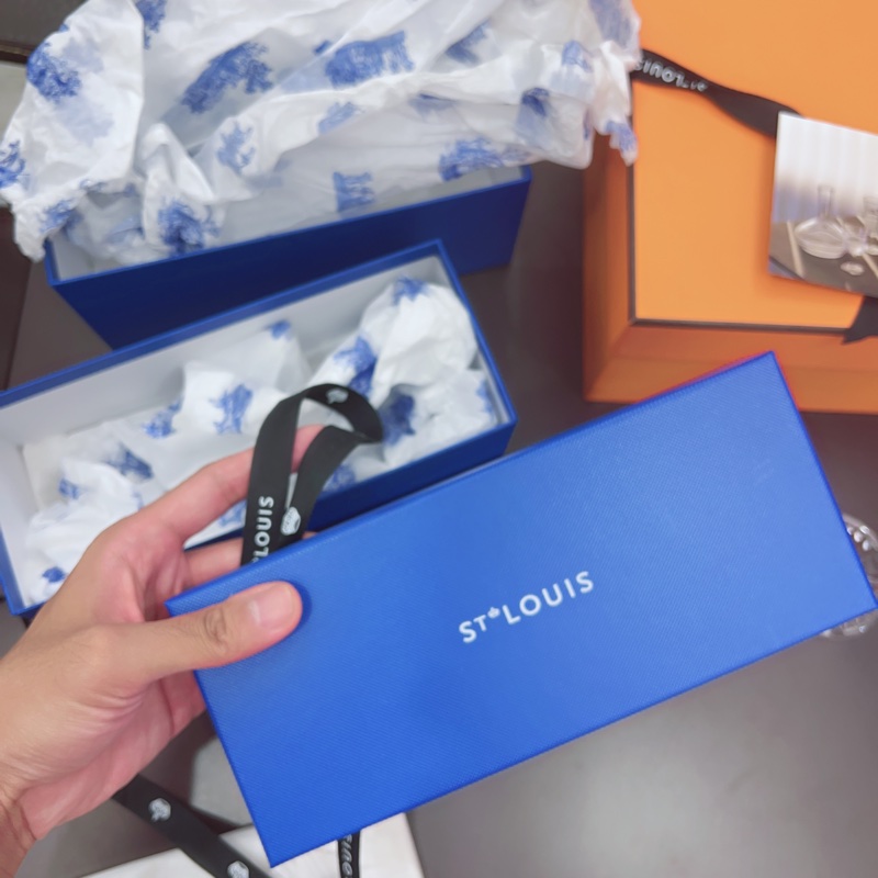 愛馬仕hermes 收購的牌子stlouis 兩個杯子一起賣-6