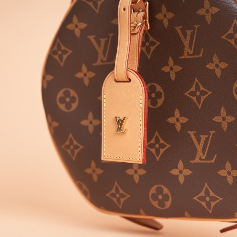 LV Boîte Chapeau Souple MM 圓餅包 老花款-3