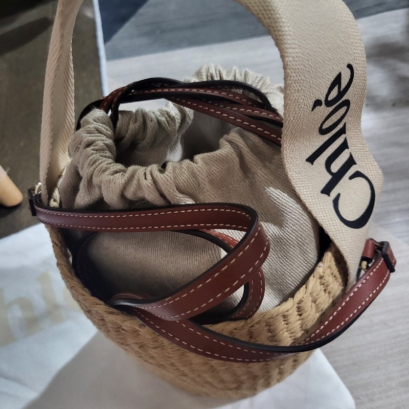 Chloe woody basket 經典熱銷編織草編包.手提包.斜背包(兩用包)-11