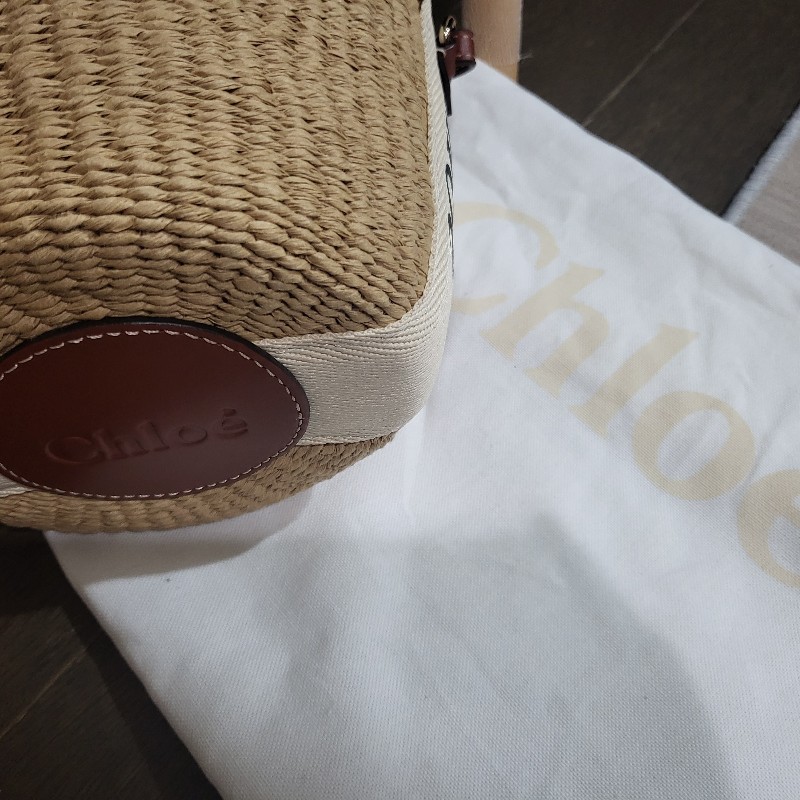 Chloe woody basket 經典熱銷編織草編包.手提包.斜背包(兩用包)-12