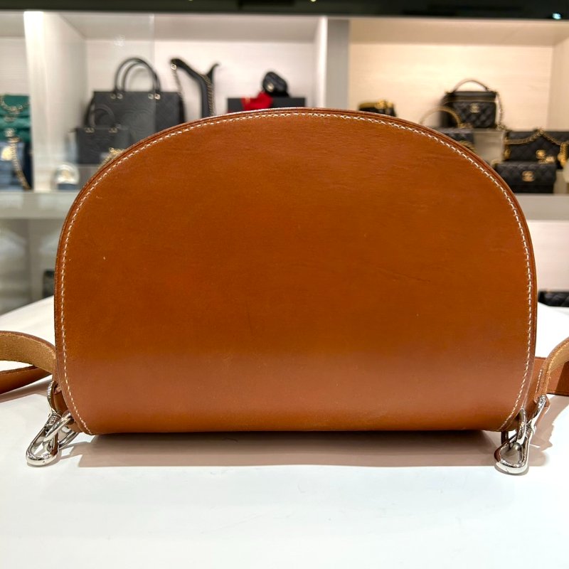 Hermes Sherpa PM Backpack 馬鞍皮後背包/雙肩包/焦糖色-3