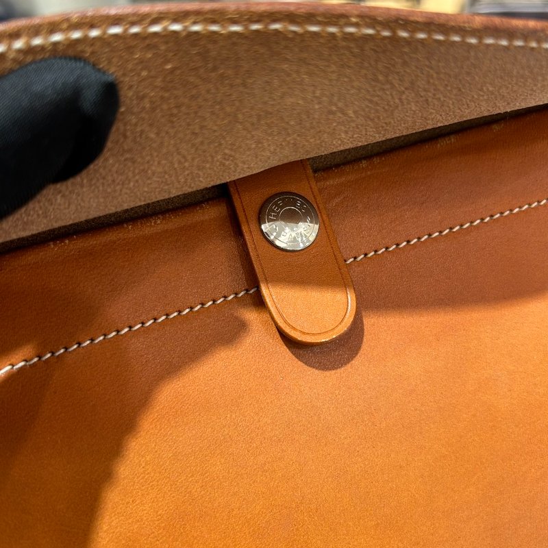 Hermes Sherpa PM Backpack 馬鞍皮後背包/雙肩包/焦糖色-5