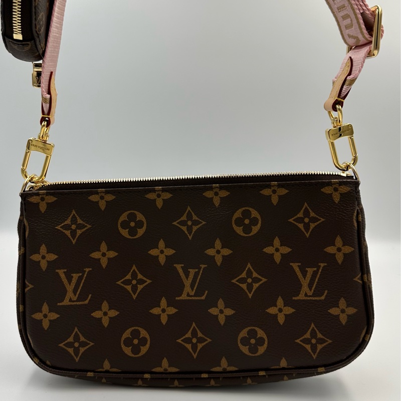 [全新］（歐洲專櫃購入，全新全附） LV Multi Pochette Accessoires(五合一麻將包）-5