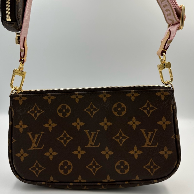[全新］（歐洲專櫃購入，全新全附） LV Multi Pochette Accessoires(五合一麻將包）-9