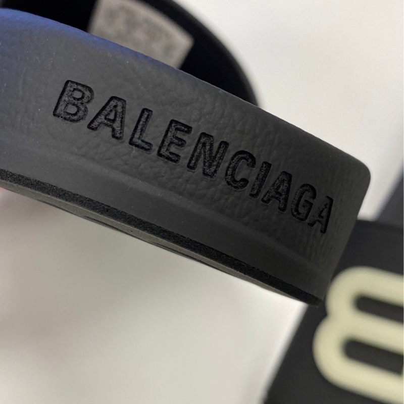Balenciaga巴黎世家logo拖鞋-發光限定版-3