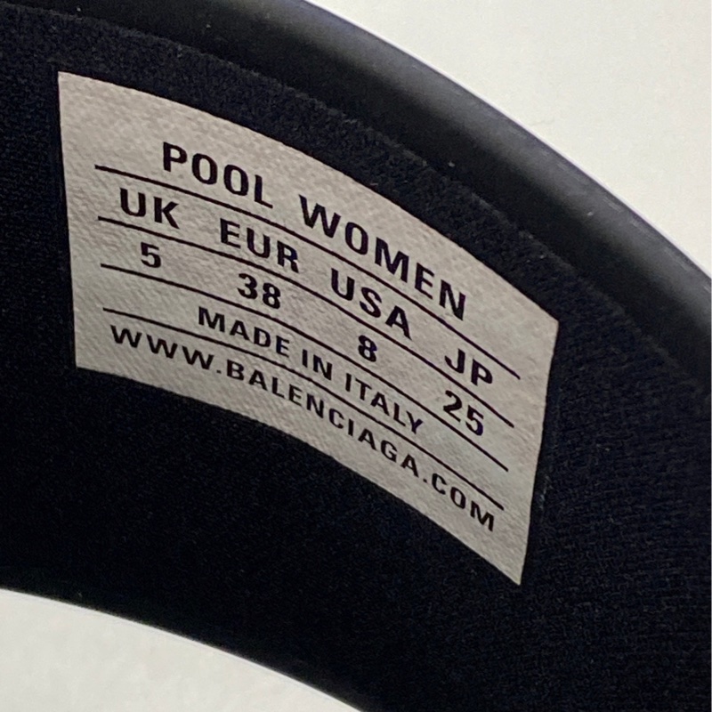 Balenciaga巴黎世家logo拖鞋-發光限定版-5