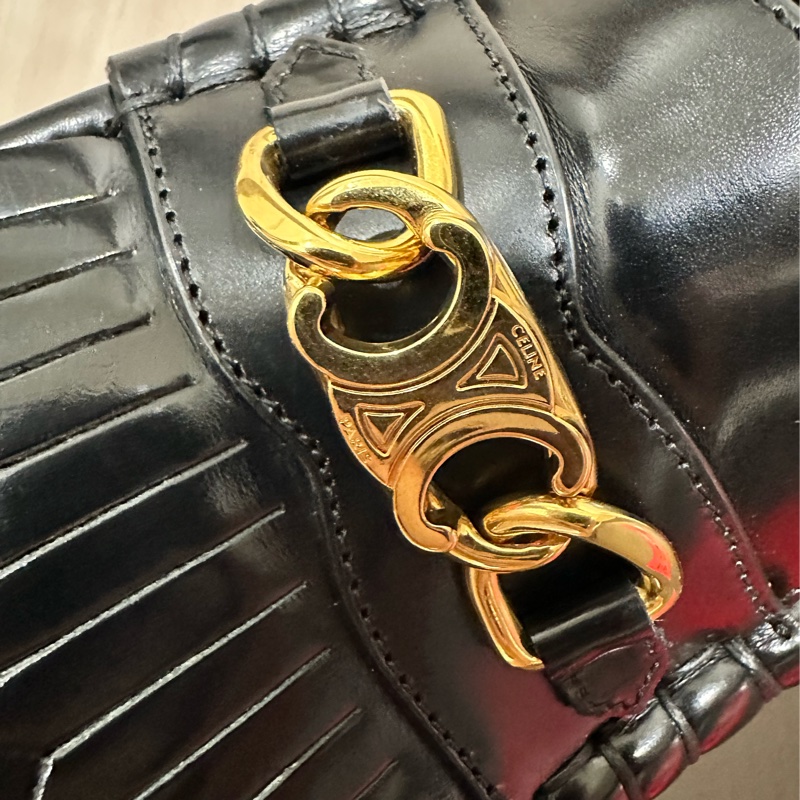 Celine 凱旋門厚底樂福鞋-1