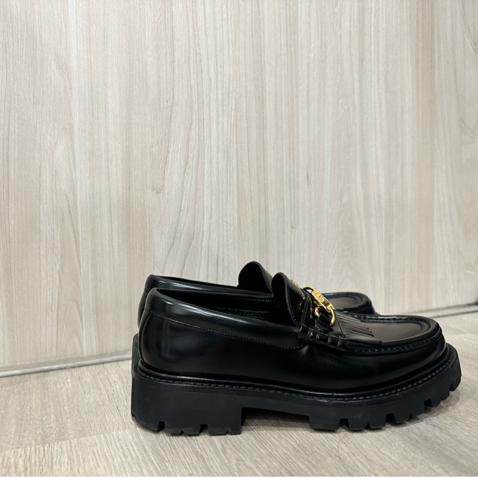 Celine 凱旋門厚底樂福鞋-2