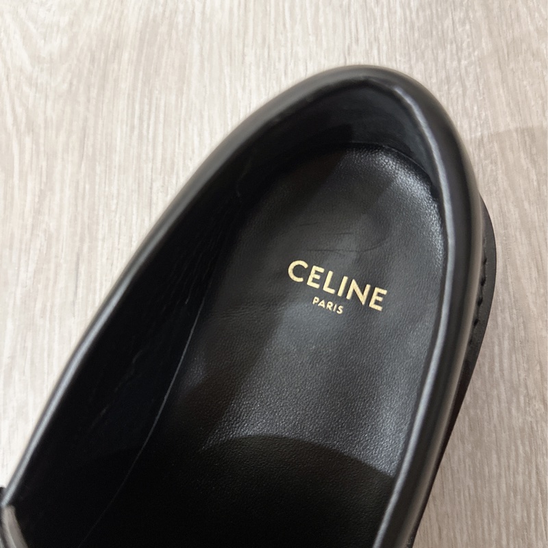 Celine 凱旋門厚底樂福鞋-3