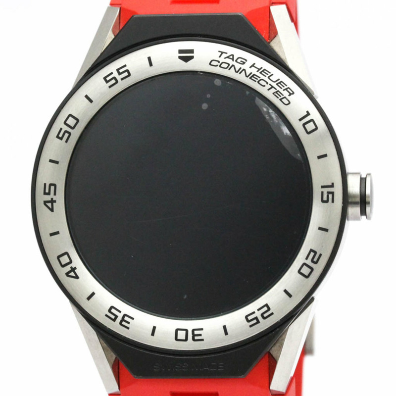 【日本直送】泰格豪雅 Connected Modular 45 鈦金屬橡膠智能手錶 SBF8A8014 BF559631-0