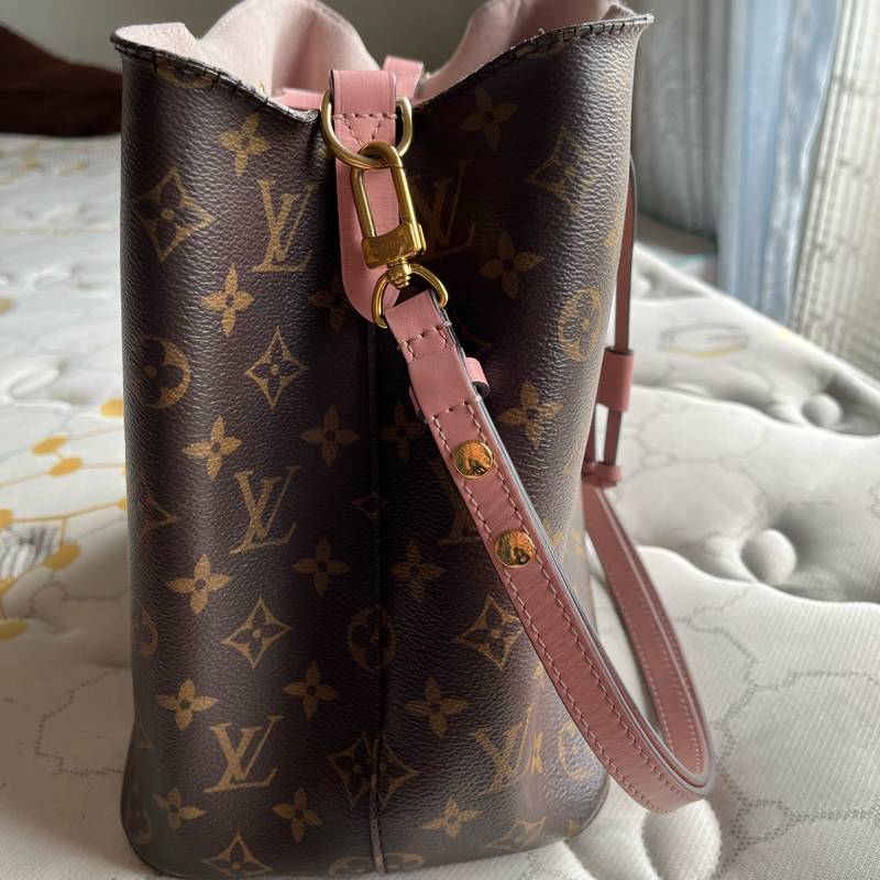 Lv neonoe MM 粉紅色 熱門款-4