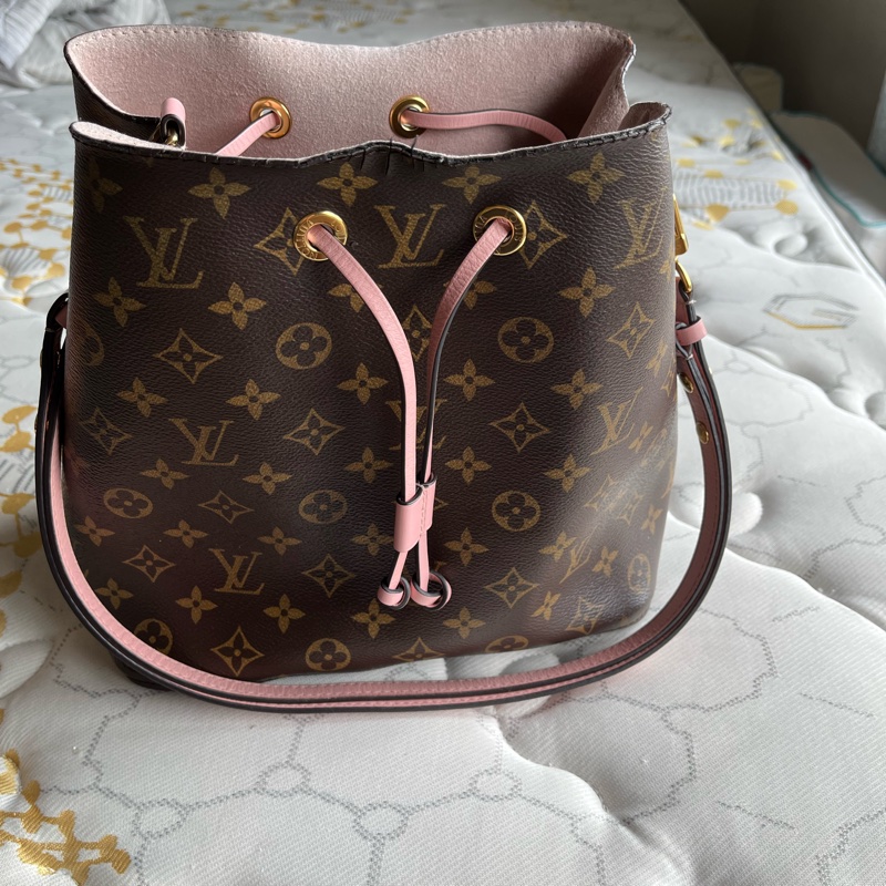 Lv neonoe MM 粉紅色 熱門款-5
