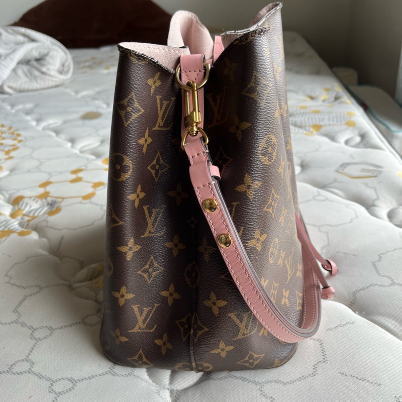 Lv neonoe MM 粉紅色 熱門款-8