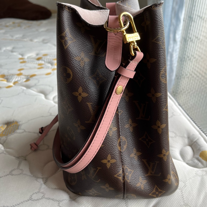 Lv neonoe MM 粉紅色 熱門款-9