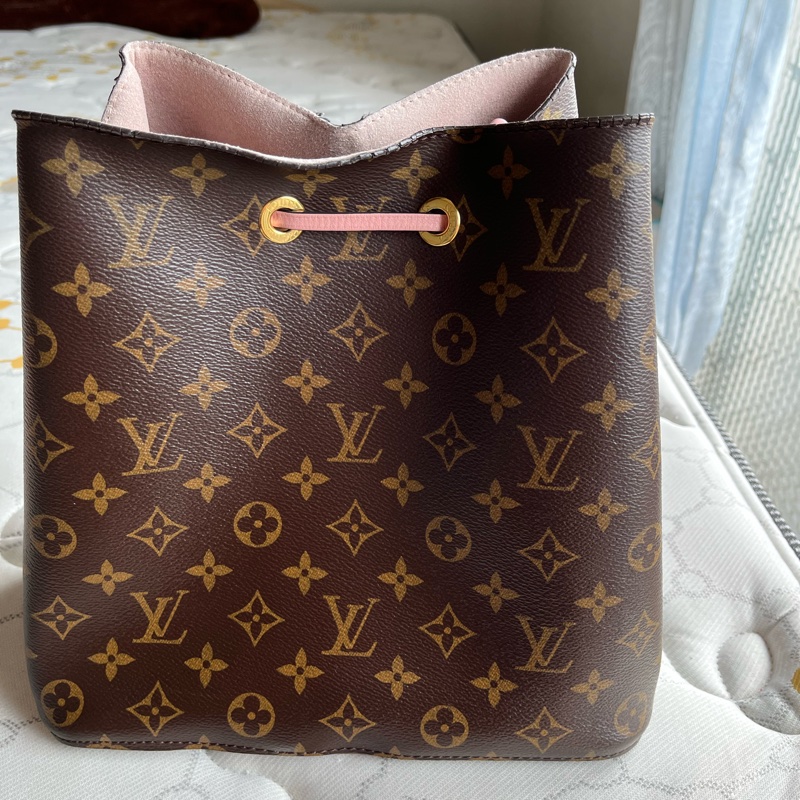 Lv neonoe MM 粉紅色 熱門款-11
