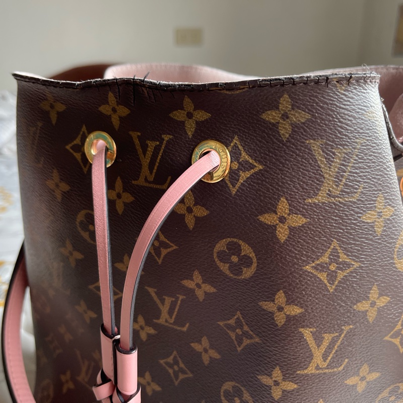 Lv neonoe MM 粉紅色 熱門款-19
