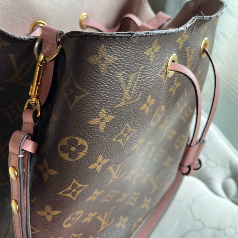 Lv neonoe MM 粉紅色 熱門款-20