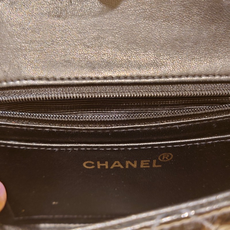 Chanel 漆皮小方胖-2