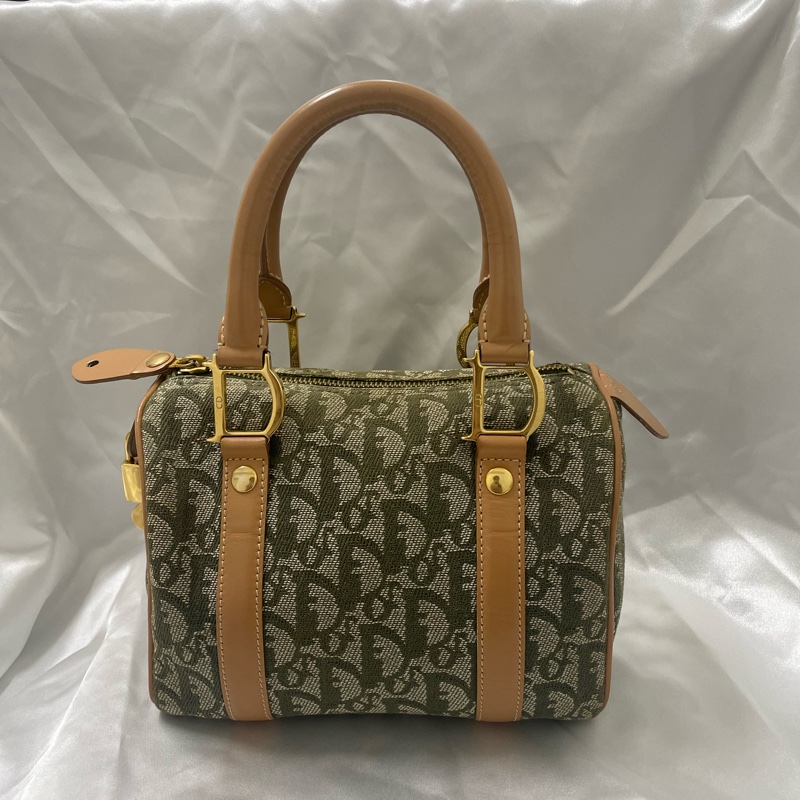 Dior 老花  vintage 波士頓包-7