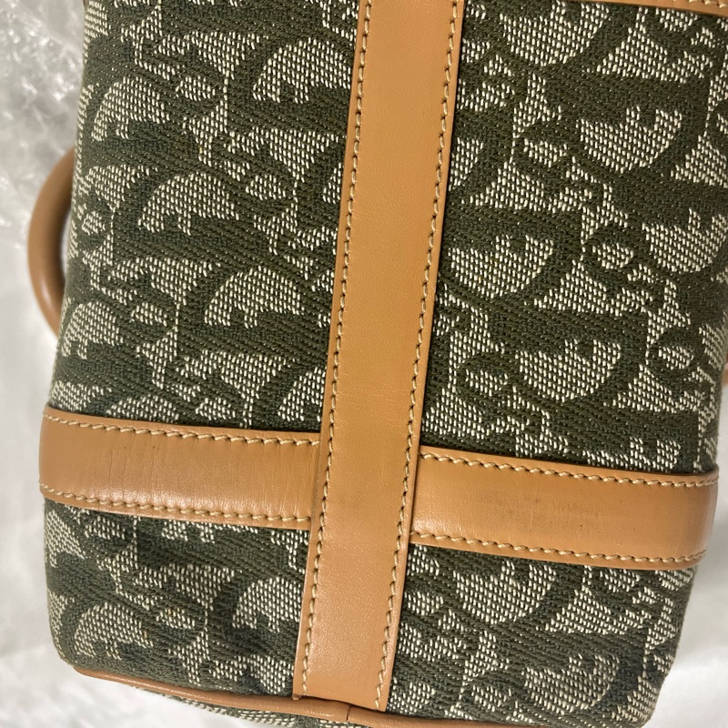 Dior 老花  vintage 波士頓包-11