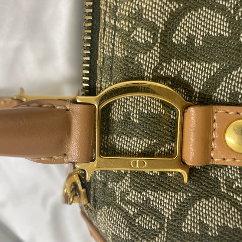Dior 老花  vintage 波士頓包-13