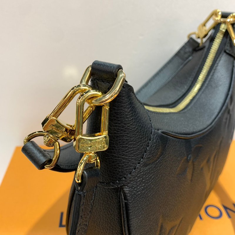 LV 全皮壓紋 牛角包/肩背包/斜背包/手提包/側背包 M46002 95成新-6