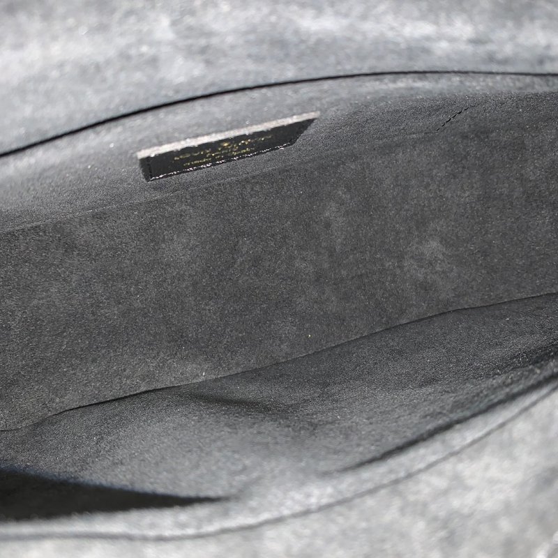 LV 全皮壓紋 牛角包/肩背包/斜背包/手提包/側背包 M46002 95成新-13