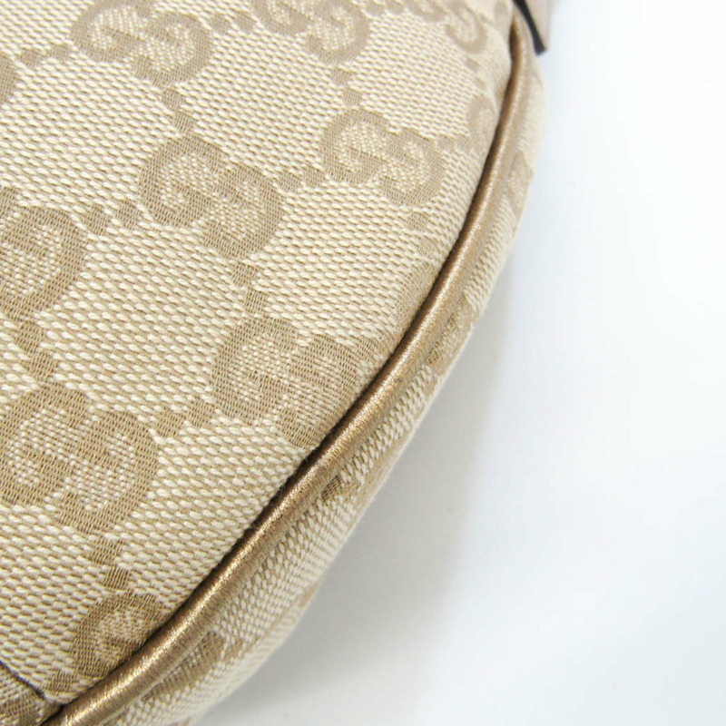 【日本直送】Gucci GG Canvas 181092 女士 GG 帆布皮革單肩包米色-7