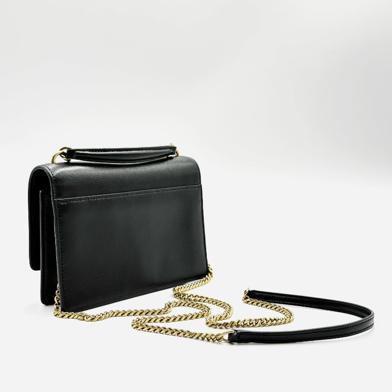 YSL Sunset 滑面皮革斜跨包-1