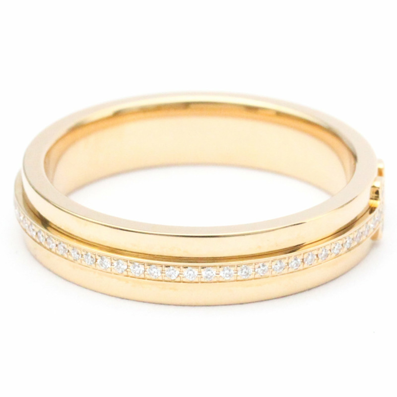 【日本直送】拋光 TIFFANY T TWO 窄鑽戒指 18K 玫瑰金 BF560635-3