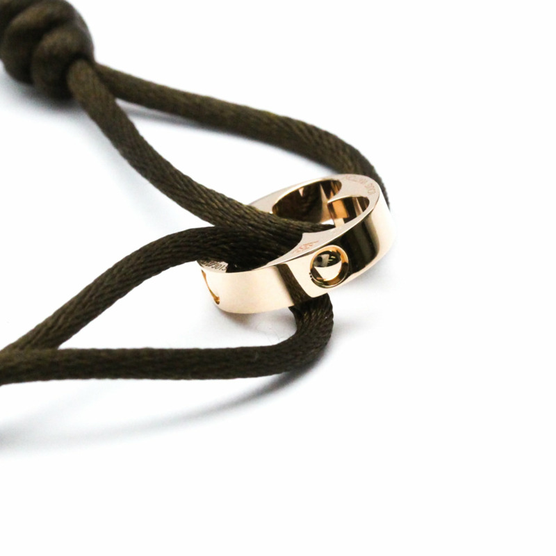 【日本直送】拋光 LOUIS VUITTON EMPREINTE 手鍊 18K 玫瑰金 Charm Q95647 BF560244-2