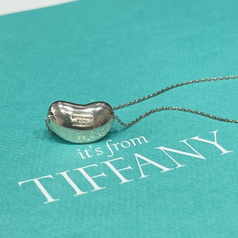 Tiffany&Co. 純銀925 中相思豆項鍊/飾品-1