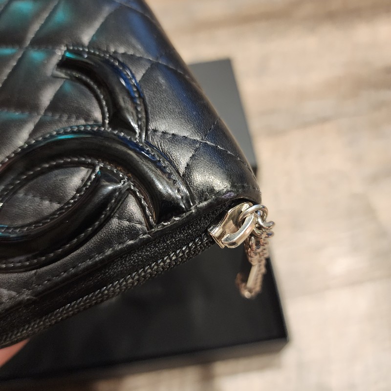 日本帶回香奈兒vintage 康朋長夾，絕版品出清-15