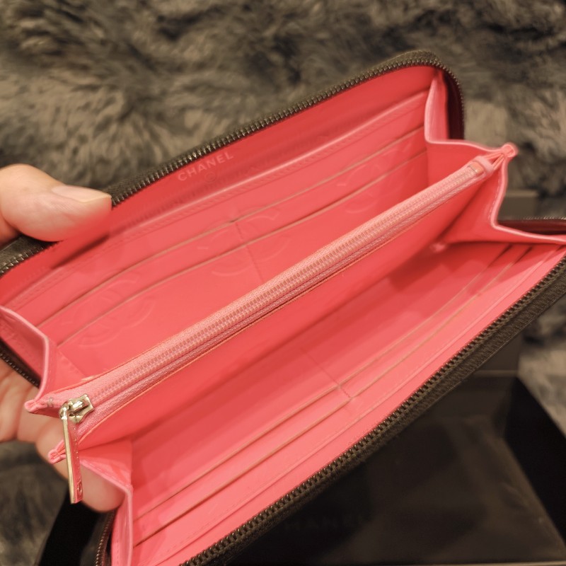 日本帶回香奈兒vintage 康朋長夾，絕版品出清-13