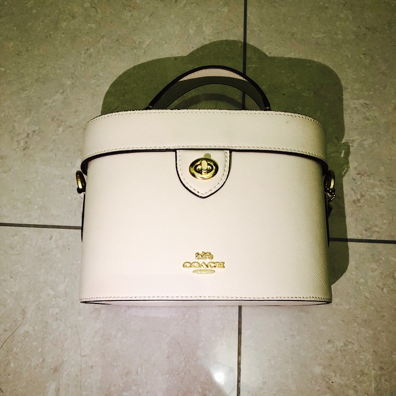 coach翻蓋盒子包/手提包/斜背包/肩背包-0