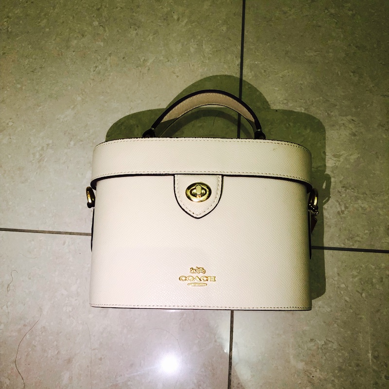 coach翻蓋盒子包/手提包/斜背包/肩背包-5