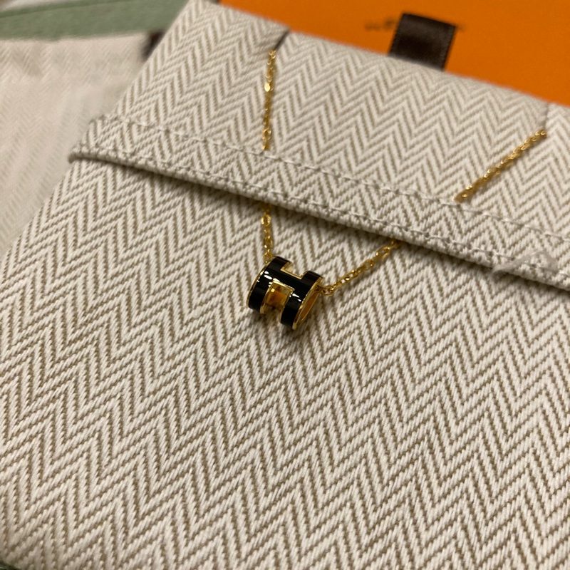 Hermes mini H 項鍊-2