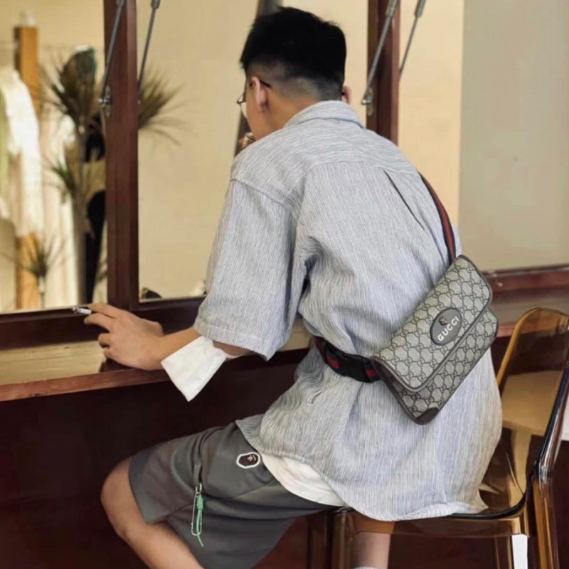 Gucci虎頭腰包（近全新❗️甜甜價出售❗️只有一個喔～）-1