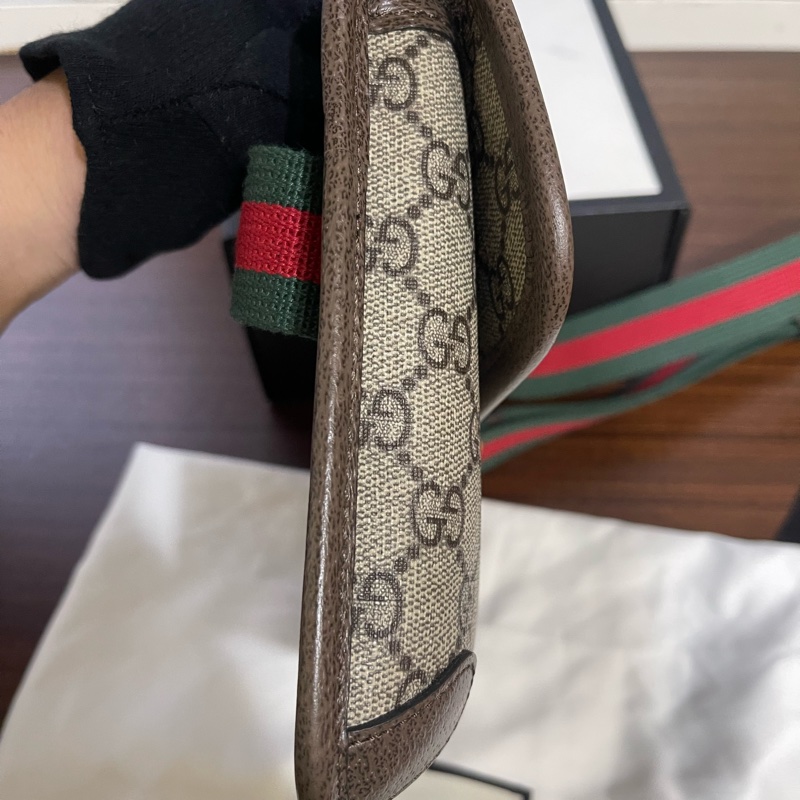 Gucci虎頭腰包（近全新❗️甜甜價出售❗️只有一個喔～）-7