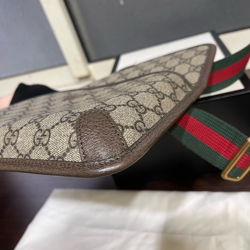 Gucci虎頭腰包（近全新❗️甜甜價出售❗️只有一個喔～）-12