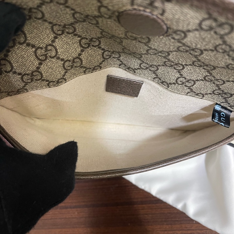 Gucci虎頭腰包（近全新❗️甜甜價出售❗️只有一個喔～）-13