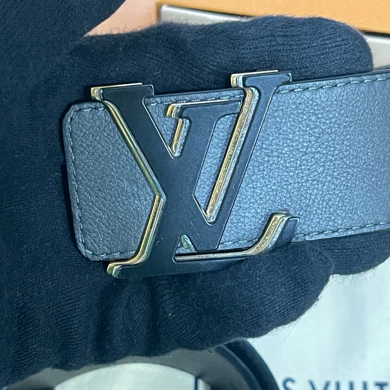 Lv雙面Logo皮帶（臺灣專櫃購入 配件齊全❗️）-7