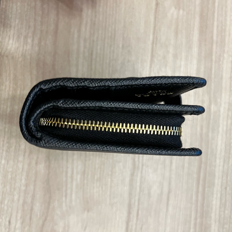 Prada 拉鍊零錢 皮夾 牛皮-8