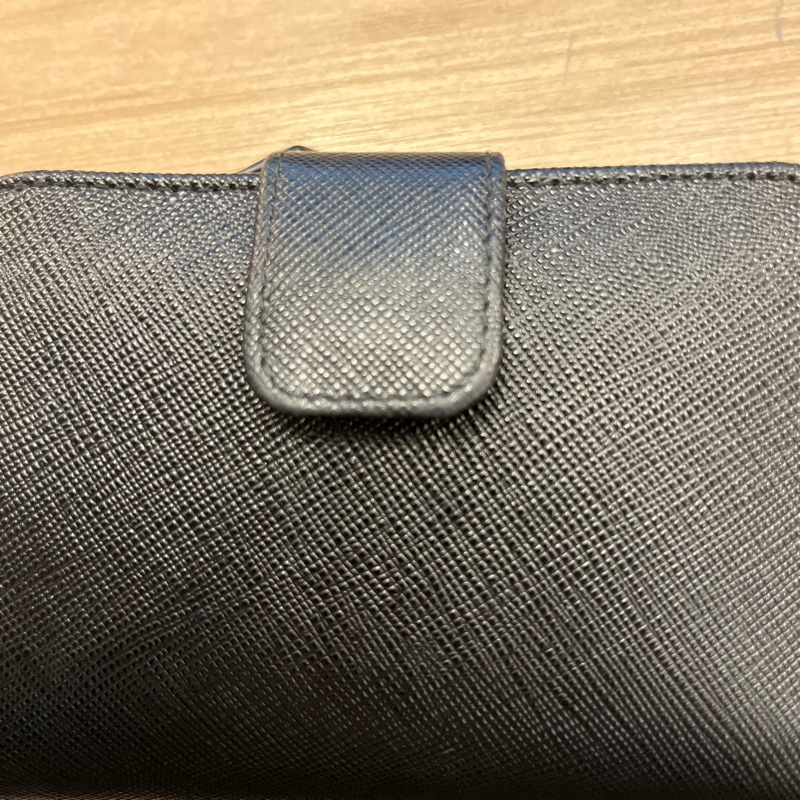 Prada 拉鍊零錢 皮夾 牛皮-17