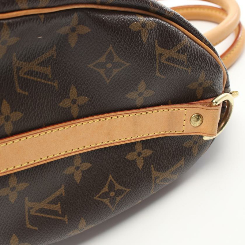 【日本直送】 中古LOUIS VUITTON[B]Speedy 肩帶 25 老花 手包 PVC 皮革 棕色 兩用款-6