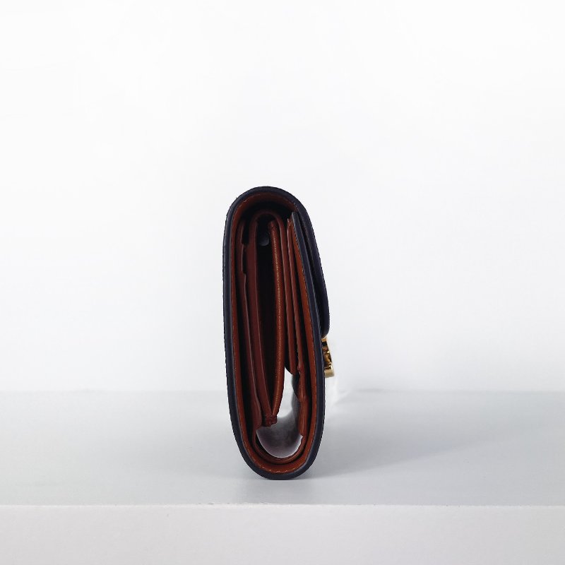 CELINE TRIOMPHE 凱旋門短夾 老花款-11