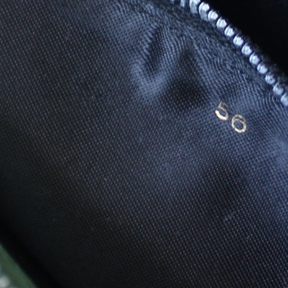 Gucci vintage 60s苔綠色麂皮古董信封包-11