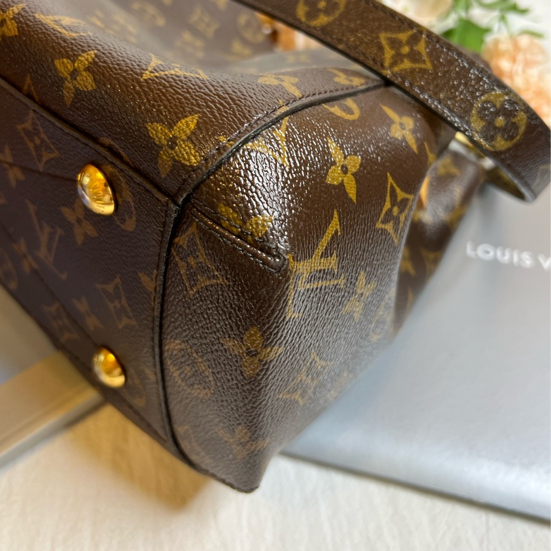 （保留中）LV  MONTAIGNE 蒙田包  MM 經典尺寸-11